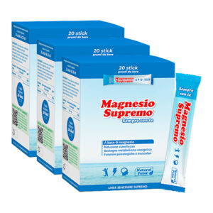 Magnesio Supremo Sempre Con Te 20 Stick - 3 confezioni