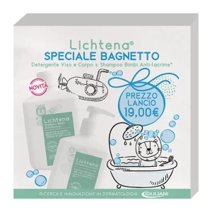 Lichtena Speciale Bagnetto Detergente Viso E Corpo + Shampoo Bimbi