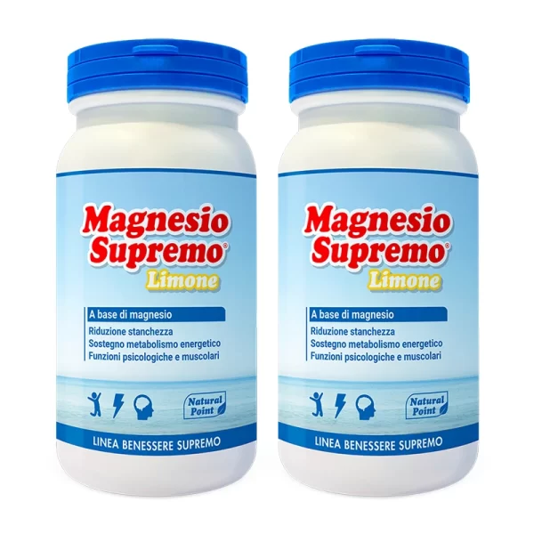 magnesio supremo limone 2 confezioni