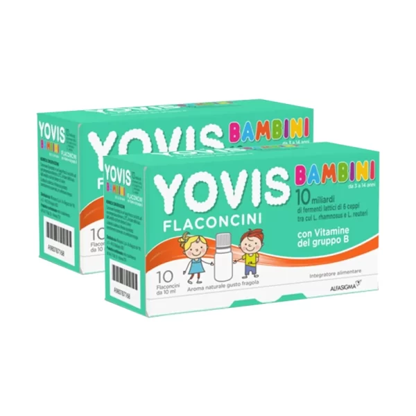 x2 yovis bambini 10 flaconcini