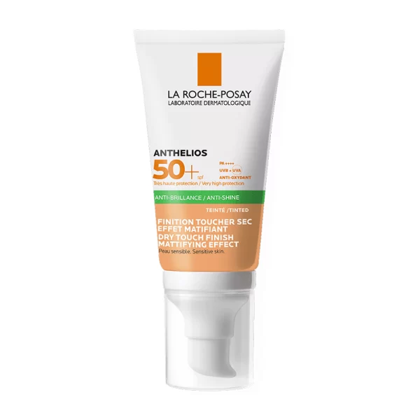 Anthelios Gel Crema Tocco Secco Colorato 50+