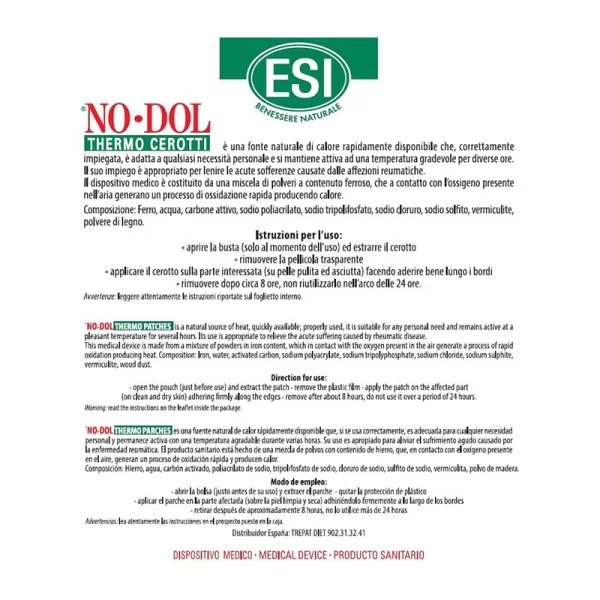 ESI No Dol Thermo Cerotti Retro