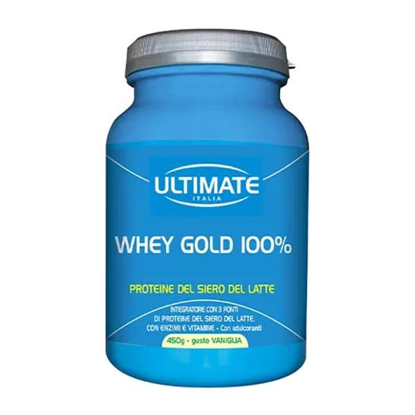 ULTIMATE ITALIA Whey Gold 100% VANIGLIA 450g