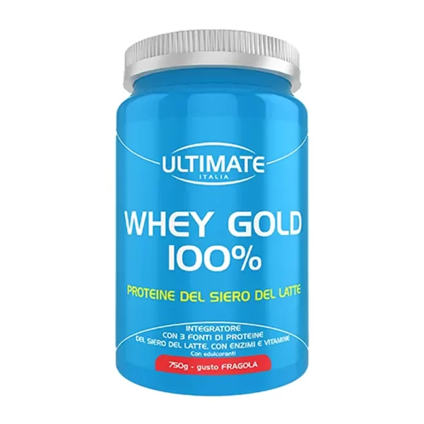 ULTIMATE Whey Gold 100% FRAGOLA