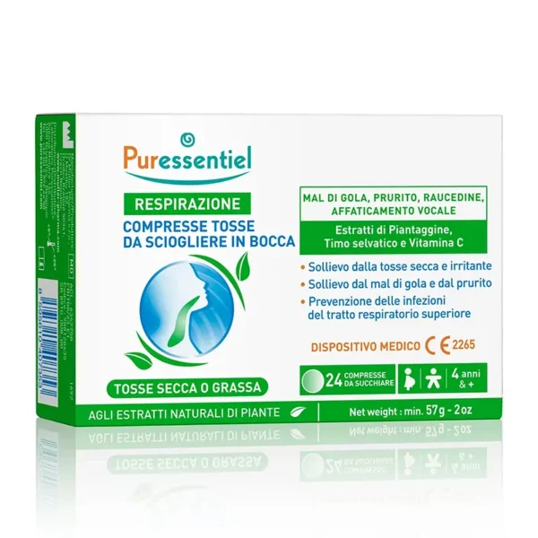 PURESSENTIEL Respirazione 24 Compresse
