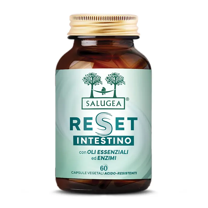 SALUGEA <br>Reset Intestino <br>60 Capsule Vegetali